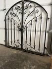 French Country Iron Scroll Garden Gate 4 ft. wide!!