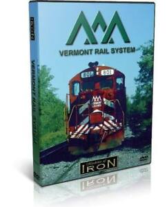 Vermont Rail System Machines of Iron Train DVD Video