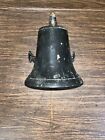 Vintage Brass Ships Bell Wall Mounted Nautical Decor.    F
