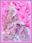 Neo Blythe Doll Outfit Handmade Pullip 1/6 Shabby Chic Dress Bunny Hat Set