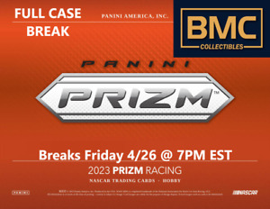 Denny Hamlin 2023 Prizm NASCAR Racing 12 Hobby Box Case Break #8