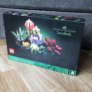 LEGO Set 10309 Succulents Plant Decor Toy Building Kit New Sealed In Box Manual