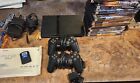 Sony PlayStation 2 Slim Console - Black with 20 Games