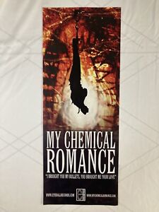 Vintage My Chemical Romance I Brought You My Bullets Locker Poster (ORIGINAL)