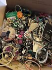18+ LBS Jewelry Lot VINTAGE Modern brooch earrings chains necklace Rings Pins