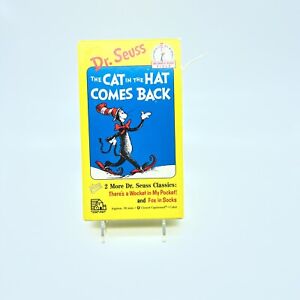 DR. SEUSS'S The Cat In The Hat Comes Back VHS