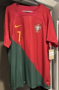 NEW CRISTIANO RONALDO 2022 PORTUGAL HOME KIT SHIRT AUTHENTHIC CR7 REAL MADRID 2X