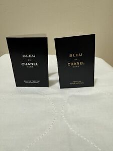 Chanel Bleu De Chanel DUO Parfum + EDP Sample Size 2x 1.5ml/0.05floz