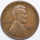 1926-D Fine (F) Lincoln Wheat Penny Cent, Denver Mint