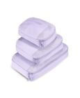 New Travelon 3 Piece Packing Cubes Luggage Organizer Set Lilac Purple