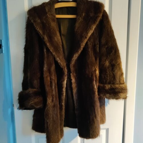 Beautiful Heavy Vintage Fur Jacket
