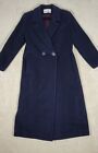 Vintage Westbrook M. Liman 100% Wool Suit Trench Coat Jacket Sz 12 Dress Casual