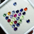 7x5 mm 8 Pcs Natural Untreated Sapphire Oval CERTIFIED Rare Loose Gemstone Lot
