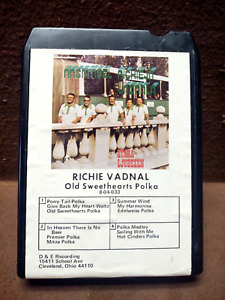 RICHIE VADNAL Old SWEETHEARTS Polka 8-04-033 MUSIC 8-Track TAPE Clamshell