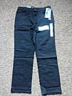 NWT Lee Women's Relaxed Fit Jeans, Sz 10 Petite, Straight Leg - Black