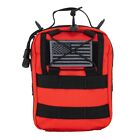 LINE2design First Aid (Ifak) Molle Pouch - Emergency Medical Trauma Bag - Red