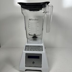 Blendtec Total Blender ES3 1560 Watts White with Pitcher & Lid Used 651 Times