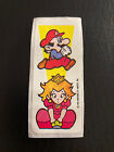 Vtg 1989 Super Mario Bros. 2 PRINCESS Nintendo Topps Game Tip Sticker RARE 80s!