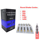 50PCS Mix Combo Spark Tattoo Sterilized Disposable Cartridge Needles