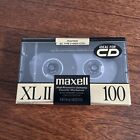 Maxell XLII 100 Blank Audio Cassette Tape IEC Type II High Bias Factory Sealed