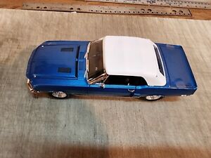 ACME 1:18 1968 SHELBY G.T. 500 ACAPULCO BLUE CONVERTIBLE- A1801848 -FREE SHIP