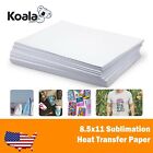 Koala Sublimation Paper 8.5x11 115g for Inkjet Heat Transfer Mugs Tumblers