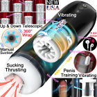 Male Masturbaters Automatic Handsfree Vibrated Thrusting Cup Stroker Men Sex Toy