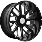 22x10 Black Milled Wheel Axe Offroad AX2.0 6x135 6x5.5 -19