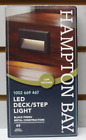 Hampton Bay Deck Light Integrated Low Voltage Weatherproof LED Soft Light Black
