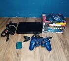 Sony PlayStation 2 Slim PS2 Console System Games Bundle 70012 Tested Working
