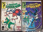 Amazing Spider-Man 296 & 297 Midgrade Marvel Comics 1987 2 Issue Lot