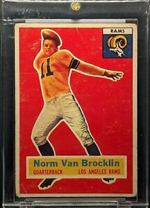 NORM VAN BROCKLIN 1956 Topps #6