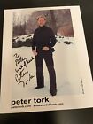 Peter Tork The Monkees Signed Autographed 8x10 Color Photo