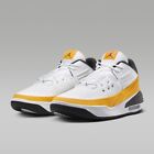 Nike Air Jordan Max Aura 5 Men's Shoes White/Yellow DZ4353-701 Size 12 New