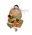 New ListingVintage Pierrot clown doll figurine