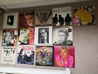 13 x pop vinyl record collection. Bowie, Stones, Kinks, Prince, Elvis & more