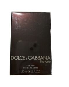 The One by Dolce & Gabbana EDT FOR MEN 1.6 oz / 50 ml, SEALED 100% Authentic