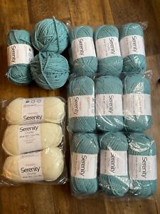 New ListingPremier Serenity Chunky Knitting Yarn - 3 pack