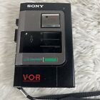 SONY VOR TCM-37V Cassette Corder Vintage 80’s Turns on (Parts Or Repair)
