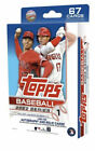 Topps 2022 Series 1 Baseball Hanger Box - 67 Cards - New