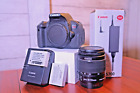 Canon EOS Rebel T4i, 18-55mm Lens, 2 Battery Digital SLR Camera /650D/ Kiss X6i