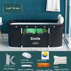 USA Portable Bathtub Foldable Soaking Bath Tub for Adults Home Spa Hot Ice Bath