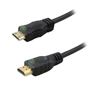 3FT HDMI 1.4 to Mini HDMI Type C Premium Cable Cord Gold Cable 1080P 100+SOLD