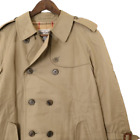 Burberry White Tag Vintage Trench Coat Ladies Long Length Beige