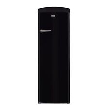 24 in. 11 cu. ft. Classic Retro Single Door Refrigerator in Black