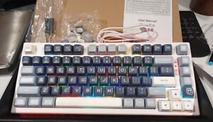 Yunzii Yz75 Wireless Gaming Keyboard, New In A Opened Box