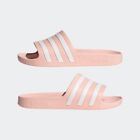 adidas Adilette Aqua Slides Women's, Vapour Pink/Cloud White, Size 10