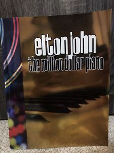 Elton John Million Dollar Piano Program Souvenir Book Vegas Caesars W Tickets