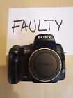 Sony Alpha a550, Batteries and Charger for Tethered Work - Faulty, Screen Broken