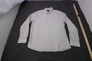 Marc Anthony Luxury Casual Button Up Shirt Mens Size XL Slim Fit Long Sleeves